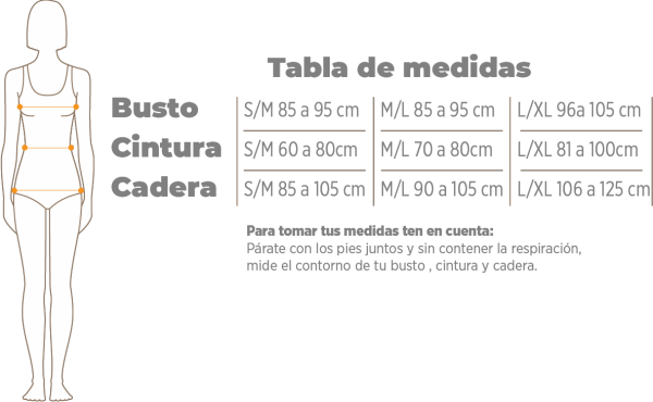 Tabla de medidas Boeskin 2
